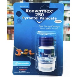 [202396] KONVERMEX 250 MG / 5 ML SUSP 10 ML